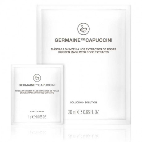 MASKA DVOUSLOŽKOVÁ SKINZEN S EXTRAKTEM Z RŮŽÍ